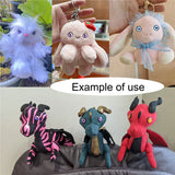 Round Glass Dragon Demon Cat Safety Eyes Button Toy Doll Eyeball