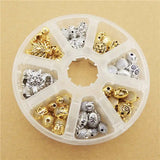 80PCS Mixed Buddha Lion Dragon Owl Head Beads Antique Bracelet Jewelry Making