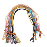 Braided Necklace Cord Stone Holder Adjustable Wax Rope Raw Jewelry Making