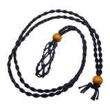 Braided Necklace Cord Stone Holder Adjustable Wax Rope Raw Jewelry Making