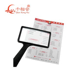 Jumbo Rectangular Handheld Magnifying Glass (3X)