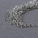 Silver Stainless Steel Jump Rings for Jewelry Making