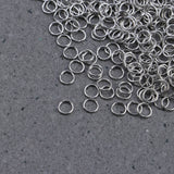 Silver Stainless Steel Jump Rings for Jewelry Making