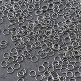 Silver Stainless Steel Jump Rings for Jewelry Making