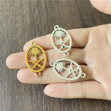JunKang 19*33mm Life Tree DIY Jewelry Accessory
