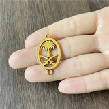 JunKang 19*33mm Life Tree DIY Jewelry Accessory