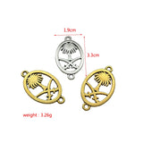 JunKang 19*33mm Life Tree DIY Jewelry Accessory