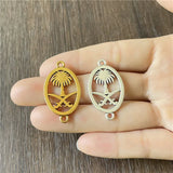 JunKang 19*33mm Life Tree DIY Jewelry Accessory