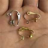 JunKang DIY Clip-On Earrings Hypoallergenic Accessories