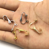 JunKang DIY Clip-On Earrings Hypoallergenic Accessories