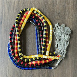 JunKang Amber Tassel Pendant Islamic Muslim Tasbih Allah Rosary 33 Beads