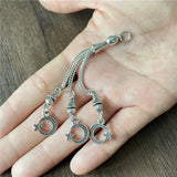 JunKang Metal Alloy Moon Star Pendant DIY 33 Prayer Beads Making Accessories