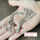 JunKang Metal Alloy Moon Star Pendant DIY 33 Prayer Beads Making Accessories