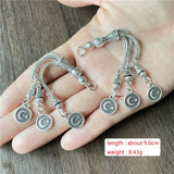 JunKang Metal Alloy Moon Star Pendant DIY 33 Prayer Beads Making Accessories