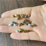 JunKang Rugby Vertical Stripe Beads for DIY Jewelry Making