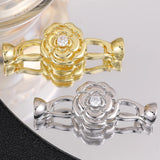 2Pcs 18K Silver Fasteners Clasp for DIY Baroque Pearls Jewelry Making