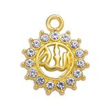10Pcs DIY Crescent Allah Muslim Charms for Islamic Jewelry Making