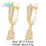 18K Plated Ear Wire Fixture Hooks for DIY Jewelry Making