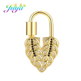 18K Plated Screw Locket Pendant Clasps for Jewelry Making