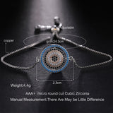 Adjustable Hamsa Hand Evil Eye Charms Bracelets