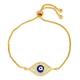 Adjustable Hamsa Hand Evil Eye Charms Bracelets