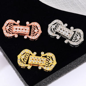 18K Plated Jewelry Closure Lock Clasps for DIY Bracelet Necklace Making