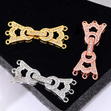 18K Plated Jewelry Closure Lock Clasps for DIY Bracelet Necklace Making