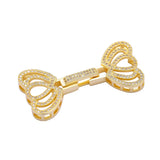 18K Plated Jewelry Closure Lock Clasps for DIY Bracelet Necklace Making