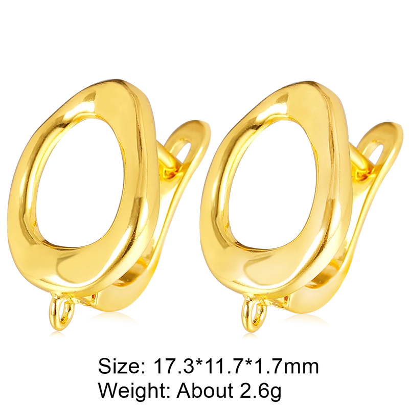 18K Silver Plated Shvenzy Earring Hooks for DIY Earrings