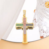 18K Plated Religious Talisman Jewelry Cross Pendant