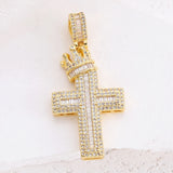 18K Plated Religious Talisman Jewelry Cross Pendant