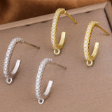 6Pcs/Lot 18K Plated Anti-Allergy Earwire Earring Hooks