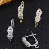 6Pcs/Lot 18K Plated Anti-Allergy Earwire Earring Hooks