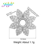 5Pcs/Lot Rondelle Flower Bead Caps For Jewelry Making