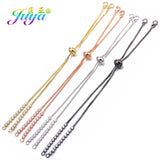 3Pcs/Lot Adjustable Slider Chains for DIY Charms Bracelets