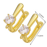 8Pcs 18K Silver Plated Copper Ear Wire Hooks Fixtures For DIY Earrings