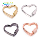 4pcs DIY Carabiner Fasteners for Punk Jewelry Making