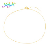 4pcs DIY Silver/Rose Needle Pin Clasp Box Chains For Necklace Making