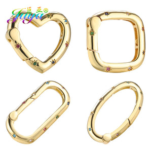 5pcs Spring Lock Hook Clasp for Jewelry Making