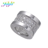 5pcs 9mm Metal Tube Beads for Jewelry Making