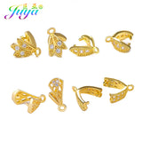 8Pcs DIY Pinch Bails Hooks For Jewelry Making