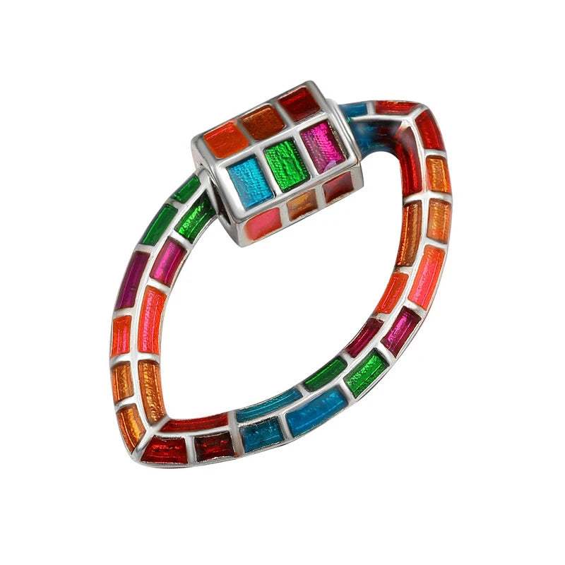 Colorful Lightning Spiral Clasps Jewelry Making