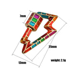 Colorful Lightning Spiral Clasps Jewelry Making