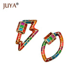 Colorful Lightning Spiral Clasps Jewelry Making