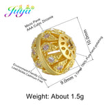 10mm Metal Beads Accessories for Stone Beading Jewelry Making