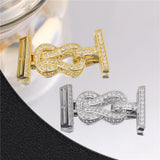 18K Plated Enamel Pendant Fastener Lock Clasps for Jewelry Making