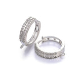 18K Gold Plated Base Metal Earring Hooks Earwire Fixtures Accessories
