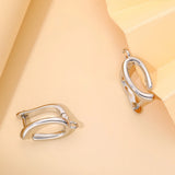 DIY Silver Plated Earring Accessories for Women