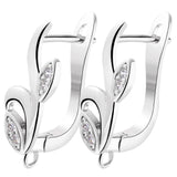 DIY Silver Plated Earring Accessories for Women