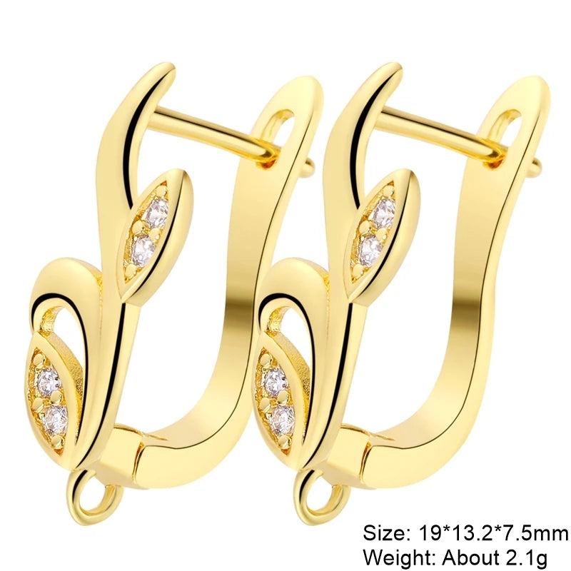 DIY Silver Plated Earring Accessories for Women
